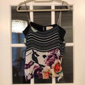Nicole Miller Bandeau Tank